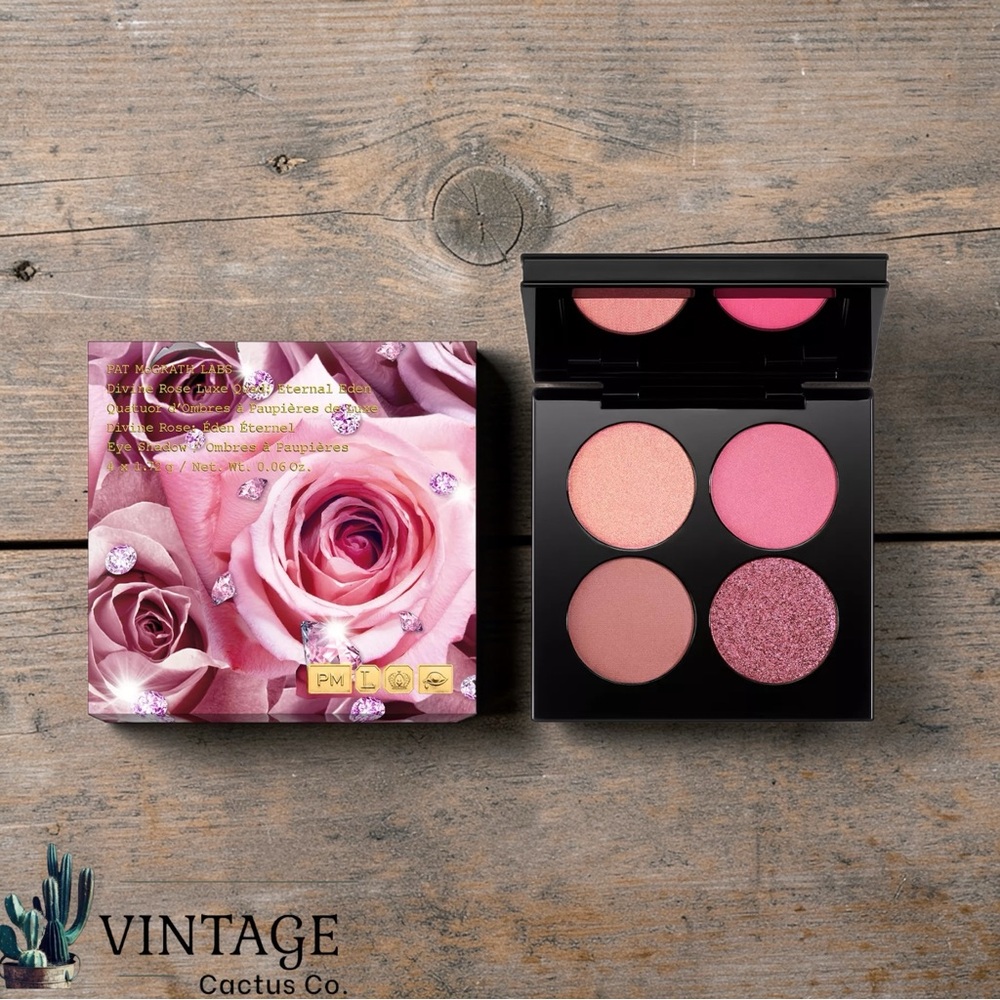 New! PAT McGRATH LABS - Divine Rose Luxe Quad: Eternal Eden